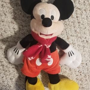 Disney Plush- Mickey with scarf